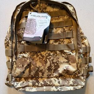 Fieldline Tactical Camo Backpack MOLLE Day Pack